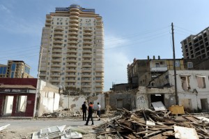 Baku illegal demolitions