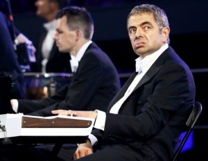 Rowan Atkinson Mr. Bean at London-2012 Olympic Opening Ceremony