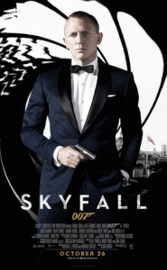 Skyfall movie poster Daniel Craig