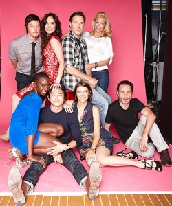 Season 3 cast The Walking Dead at Comic-Con