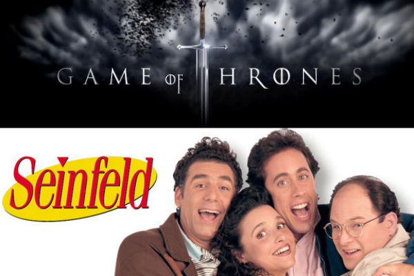 Reverential Parodies Games of Thrones Seinfeld