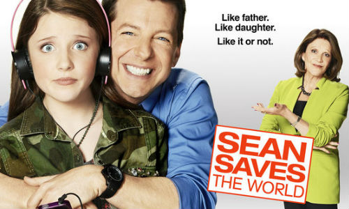 Coming to a TV near you sitcoms 2 Sean Saves the World banner