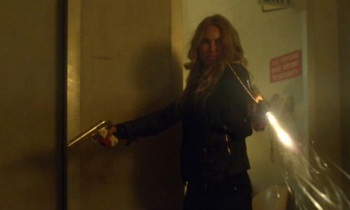Falling Skies On Thin Ice CD Maggie guns ablazing