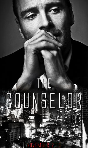 Movie trailer palooza The Counsellor movie poster