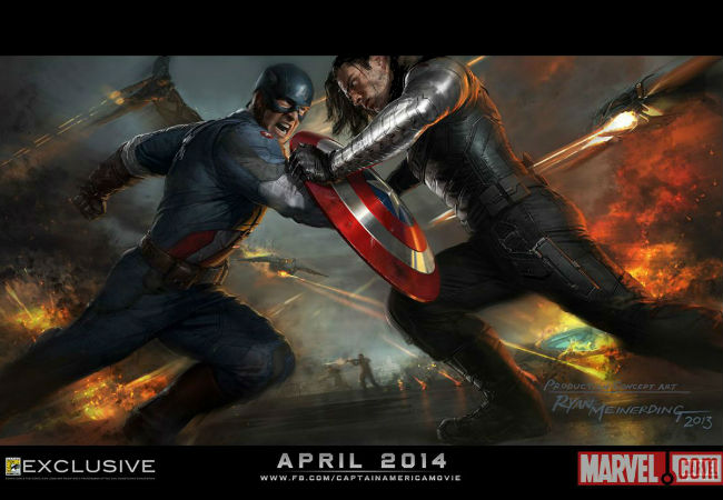 A pleasing plethors of posters Captain America Winter Soldier