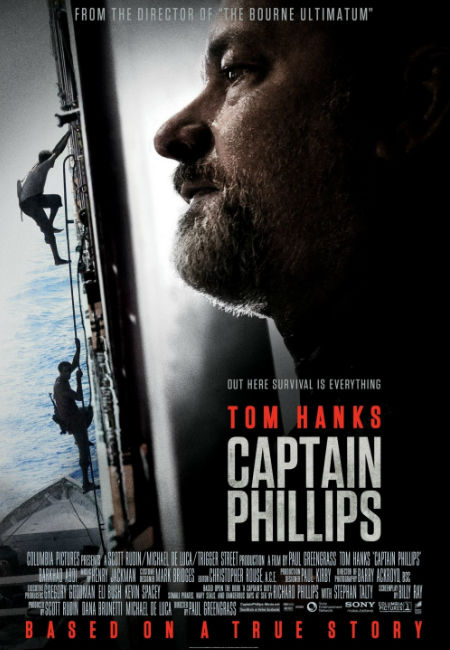 Movie review Captain Phillips movie poster