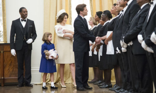 JFK (James Marsden)admits to Cecil that his counsel has change him, proof that the White House butler's life had an impact far beyond anything he might have initially envisages (image via c-ville.com)