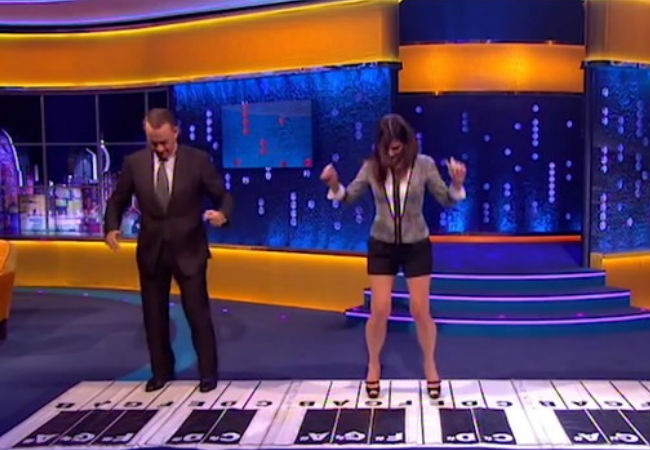 Tom Hanks Sandra Bullock piano keys HERO