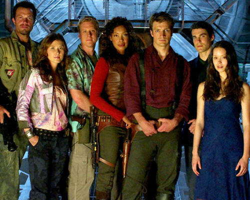 The cast of Firefly (image via thetvwatchtower.wordpress.com)