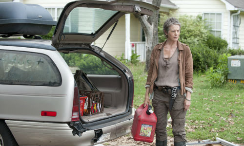 Buh-bye Carol, buh-bye! What looks like a harsh decision is actually the most merciful thing Rick could have done for you (image via digitalspy.com.au)