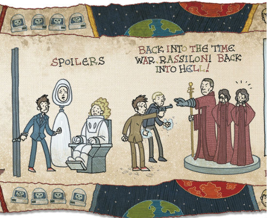 David Tennant as the eighth doctor (image via laughingsquid.com (c) Bill Mudron)
