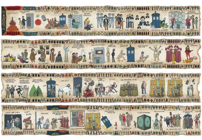 What a wondrously clever piece of art by the inordinately talented Bill Mudron (image via laughingsquid.com)