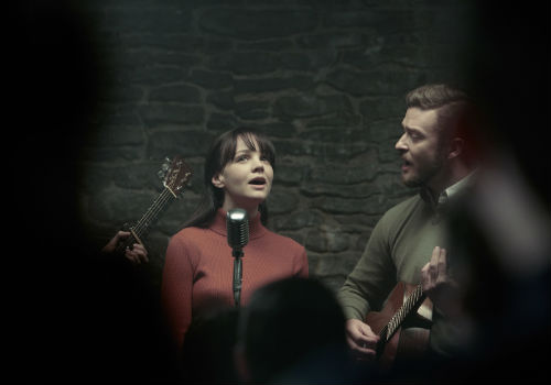 Jean and Jim Berkey provide friendship - warm in Jim's case; bitterly resentful in Jean's - a couch to sleep on and companionship on the stalled way to the top (image via insidellewyndavis.com Alison Rosa ©2012 Long Strange Trip LLC)