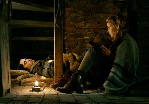 The relationship between Liesel and Max is one of the central threads of The Book Thief's narrative and this is preserved reasonably intact; however the act of hiding a Jew in their basement comes with all the dramatic tension of decaying cheese (image via technologytell.com)