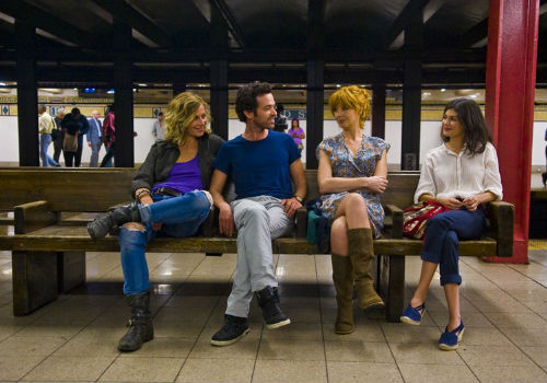 Back together again, Isabelle, Xavier, Wendy and Martine discover that the ties that bind aren't easy to loose and that you'd be mad if you tried (image via official Chinese Puzzle site (c) Cohen Media Group)