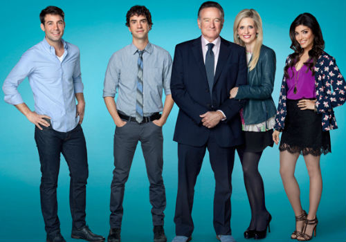The main cast of The Crazy Ones (image via Fox8 (c) CBS)