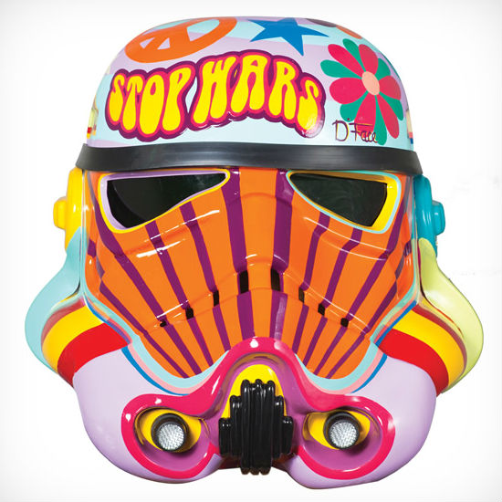 D*Face
‘Stop Wars’
Acrylic Capped ABS Storm Trooper head
painted by D*Face. 2013.
Signed by D*Face and Andrew Ainsworth.
Image: Bran Symondson (image via We Heart)