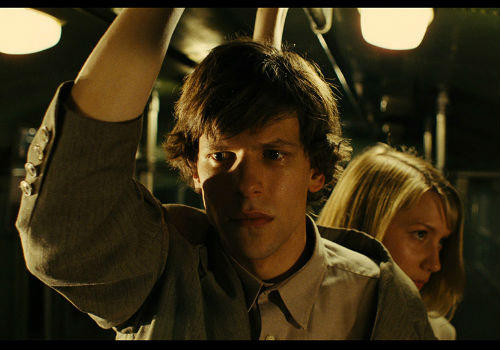 Simon James is a man trapped in a life so unremarkable that he is all but invisible to pretty much everyone around him (image via The Double official movie site)