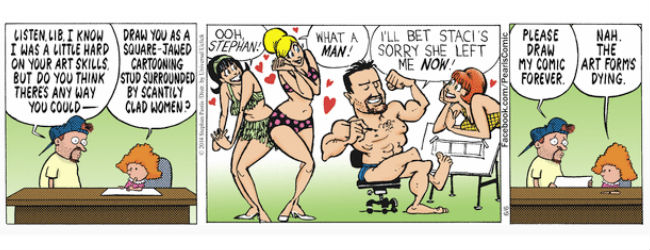 (image via Huffington Post via Go Comics (c) 2014 Pastis)