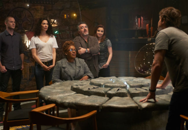 The gang assembles together one last time for a vitally important task (image via official Warehouse 13 site (c) syfy)