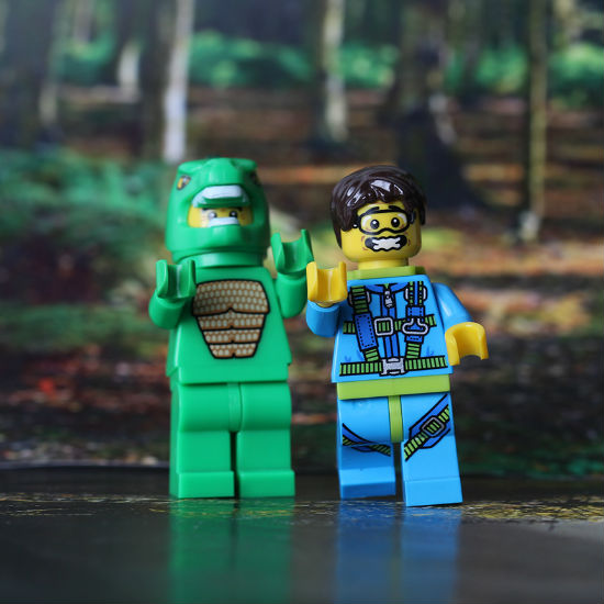 Jurassic Park (image via and (c) Lego Stories Tumblr blog)