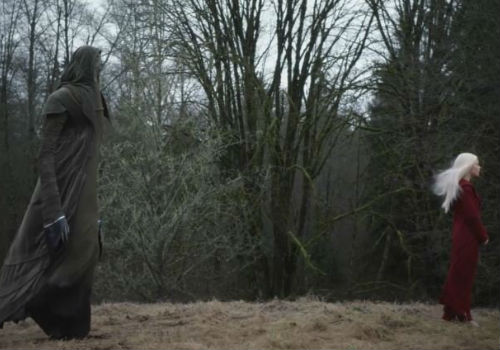 Lexi is happy as an Espheni hybrid with elemental powers can be ... until she overhears dad agreeing to her untimely demise (image via TV.com (c) TNT)
