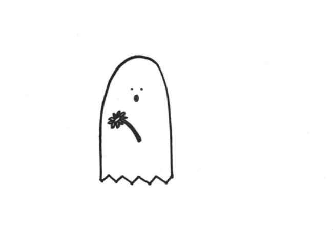 The Ghost of Pushing Daisies (drawings (c) Alanna Okun and Jessica Probus Buzzfeed staff via Buzzfeed)
