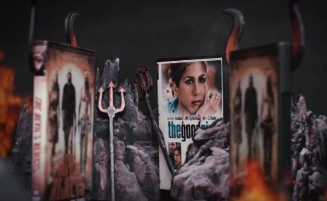 Be afraid very afraid in Portal Party's fantastically imaginative short films starring DVD cases of actual movies (image via YouTube (c) Portal Party)