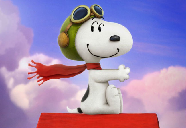 Part of The Peanuts Movie will focus on Snoppy's daring quest to once again take on his arch-nemesis The Red Baron (image via USA Today