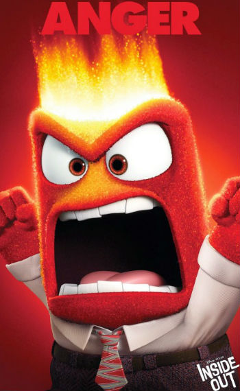 Anger (image via IMP Awards (c) Pixar/Disney)