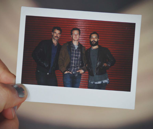 The main cast of Looking: Jonathan Groff as Patrick, Frankie J. Álvarez as Agustín, Murray Bartlett as Dom (image via official Looking Facebook page (c) HBO)