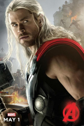 Chris Hemsworth as Thor (image via Den of Geek)