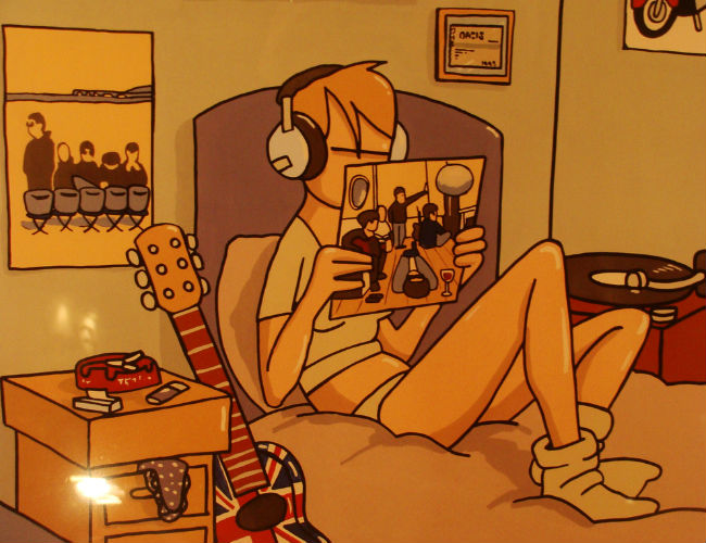 Pete McKee's Oasis fan via photopin (license)