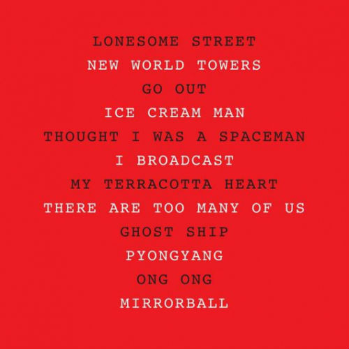 The Magic Whip track list (image via The Line of Best Fit)