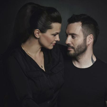 Marta Jandová and Václav Noid Bárta (image (c) Monika Navrátilová via Eurovision.tv)