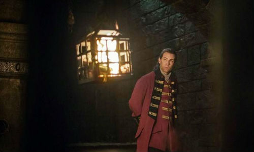 We all knew Captain "Black Jack" Randall was a twisted, ugly stain on the soul of humanity but how dark and psychopathic a man became frighteningly clear in the chillingly bleak dungeon scenes he shares with a beleaguered Jamie Fraser (image via Spoiler TV (c) Starz)