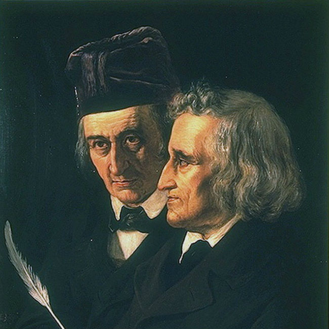 jacob and wilhelm were grimm, no question.