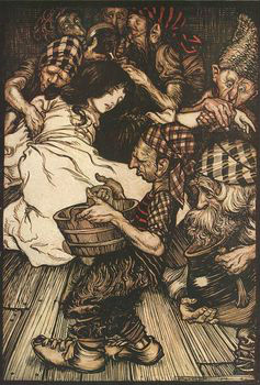 Arthur Rackham Snow White Wikimedia Commons, CC BY