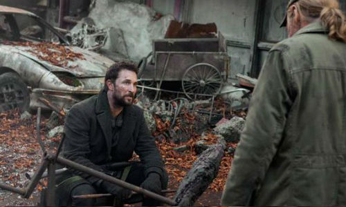"But Dan I'm supposed to be rage-filled ALL THE DAMN TIME! Dem aliens, the ones you can't see but I possibly can, done told me to be!" "Don't care Tom. It's pissing me off. Stop it." "Yes Dan." Tom and Dan come to kinda blows ... sort of ... yeah, not really (image via cadebordedepotins (c) TNT)