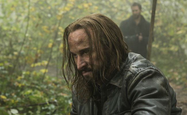 Pope regrets ever asking Rage Tom to be his therapist and ponders if an Espheni Overlord may be a more empathetic listener (image via threeifbyspace (c) TNT)