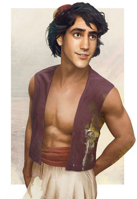 Prince Ali from Aladdin (image via Cosmopolitan.com (c) Jirka Väätäinen)