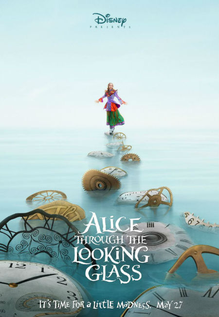 Mia Wasikowska returns as Alice, venturing once more to Underland in Alice Through the Looking Glass (image via Zap2it (c) Disney)