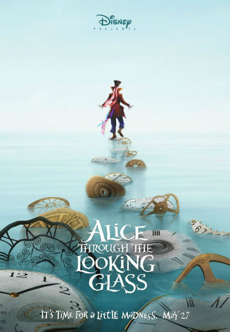 Johnny Depp returns as the Mad Hatter in Alice Through the Looking Glass (image via Zap2it (c) Disney)