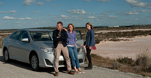 Dan and Denise find themselves dealing with the unintended fallout from daughter Grace's decision to runaway from home (image (c) Palace Films)