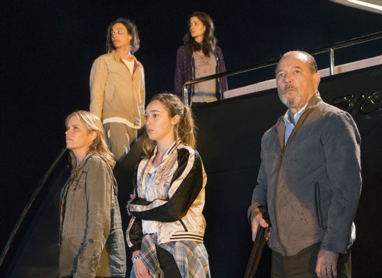 If the world had just ended, the odds are pretty good that along with Madison, Alicia, Daniel, Ofelia, and Nick that you'd be staring out to sea wondering what the hell just took place (image courtesy AMC)