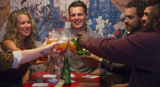 It's hello to old friends, old and new crises of confidence and some bittersweet wondering about whether you can ever really go back (image courtesy HBO)