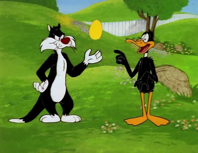 Get ready for Daffy Duck’s Easter Eggcitement! SparklyPrettyBriiiight